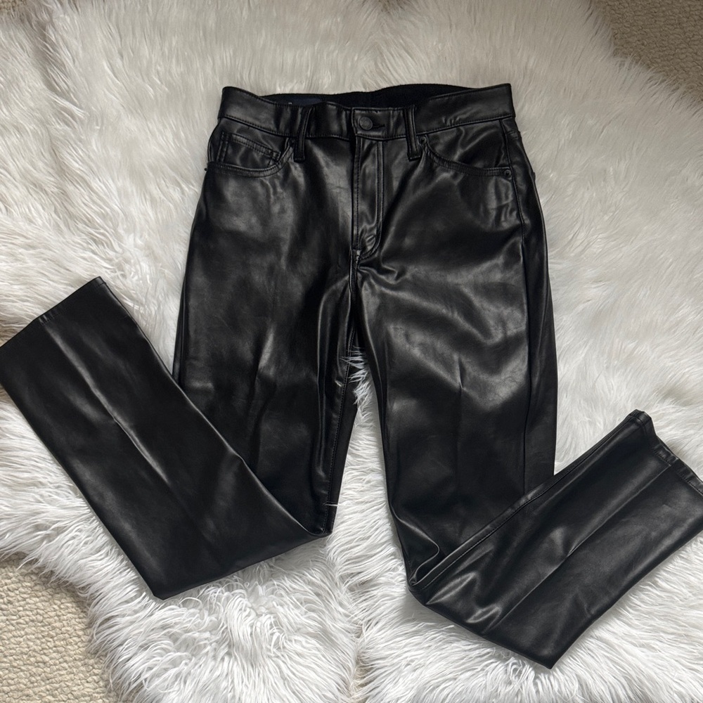 GAP Black High Rise Vintage Slim Pants